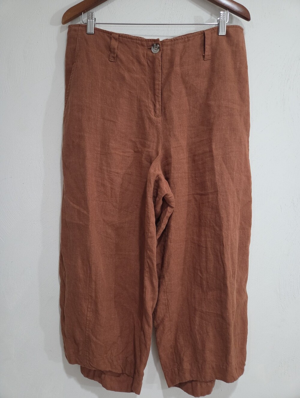 Ruti The Uptown Loose Linen Pants Spice Size 3 Large